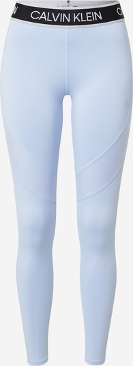 Pantaloni sportivi Calvin Klein Performance di colore blu chiaro / nero, Visualizzazione prodotti