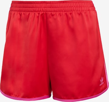 ADIDAS ORIGINALS Штаны 'Adicolor' в Красный: спереди