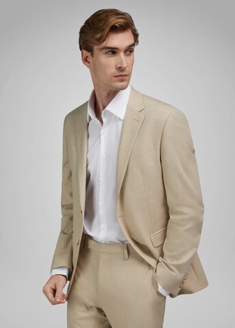 HECHTER PARIS Regular Fit Sakko in Beige: Vorderseite