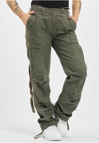 Regular Pantalon cargo Brandit en vert