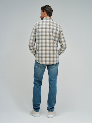 Salsa Jeans Comfort fit Overhemd in Beige