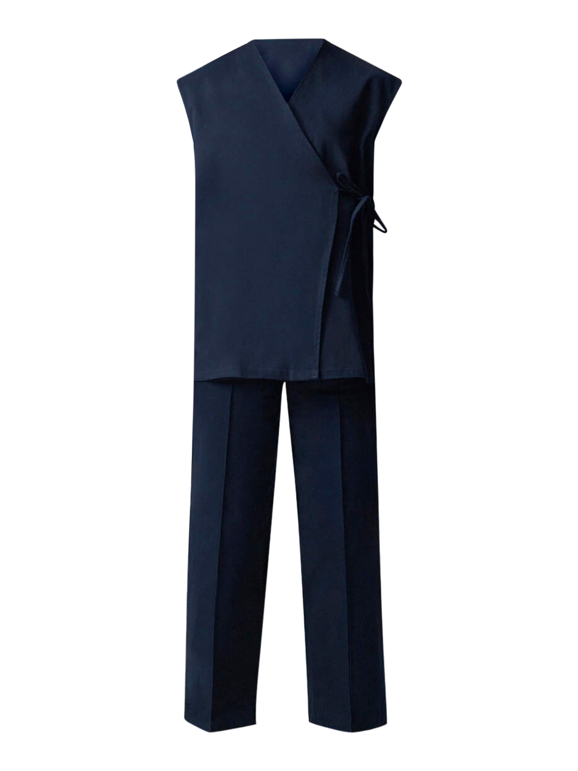 Touche Prive Hosenanzug in Blau: Vorderseite