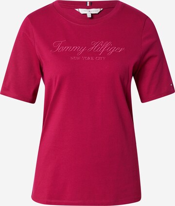 TOMMY HILFIGER T-Shirt in Rot: predná strana