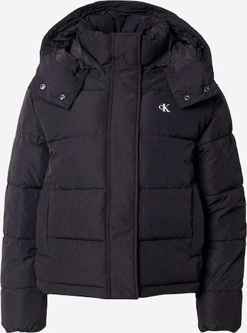 Calvin Klein JeansZimska jakna - crna boja: prednji dio