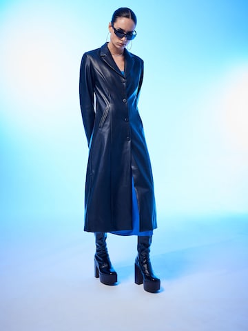 SHYX Between-Seasons Coat 'Mona' in Black: front