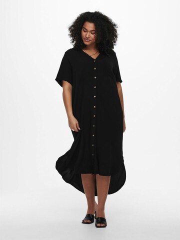 ONLY Carmakoma Shirt Dress in Black