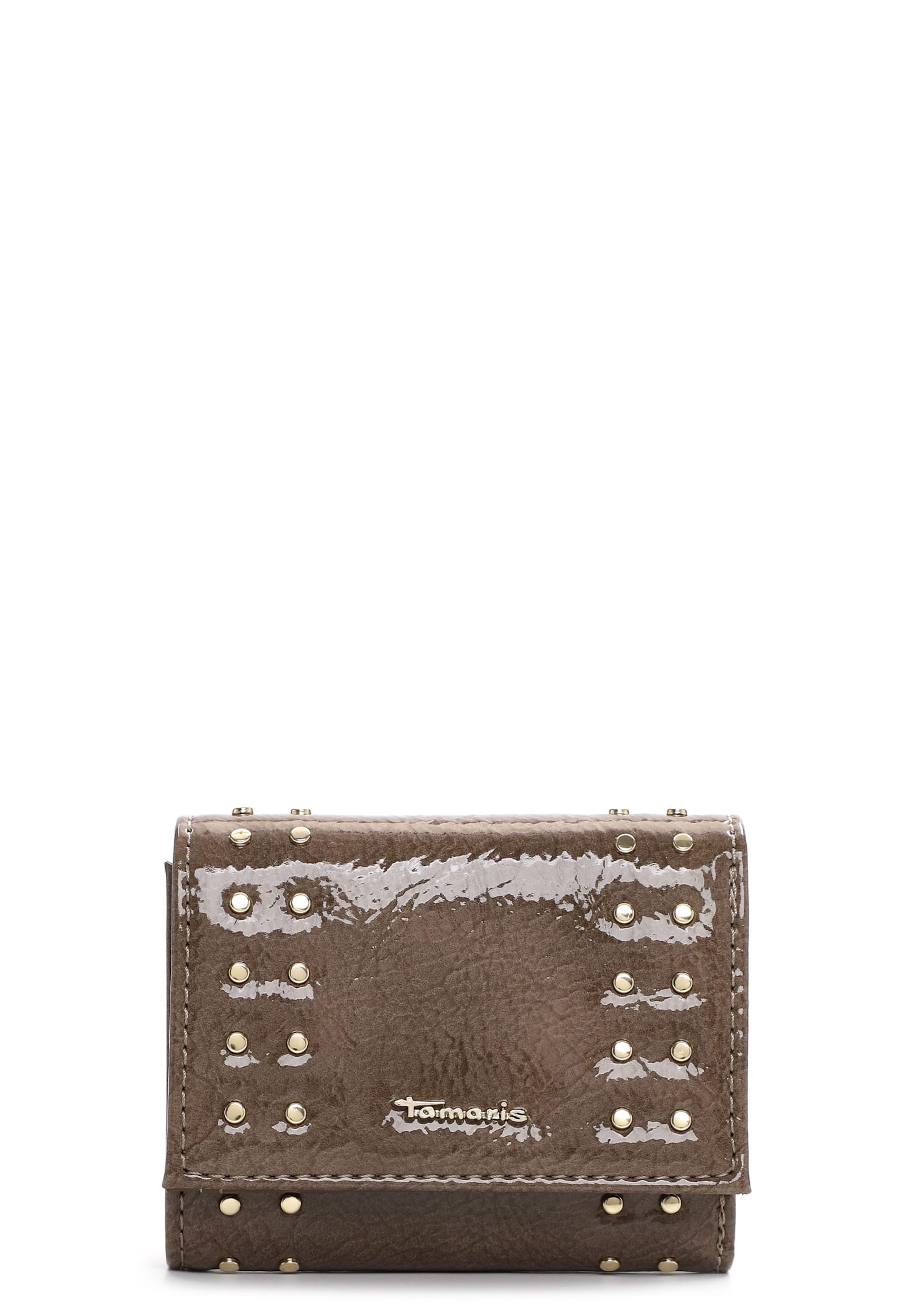 Portamonete 'Georgiana' di Tamaris in marrone: frontale