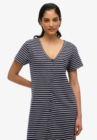 Robe-chemise Superdry en bleu