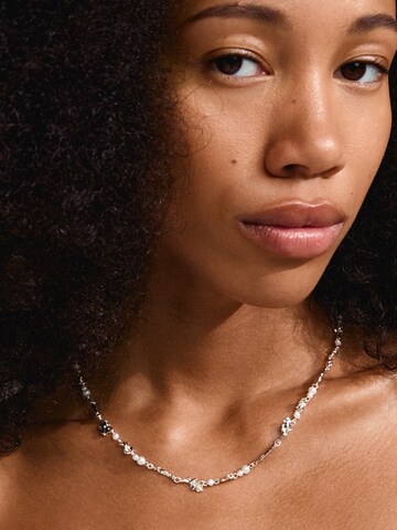 Pilgrim Necklace in Silver: front