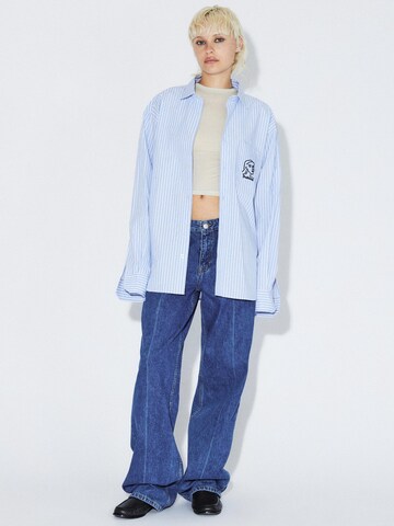 Dr. Denim Blouse 'Wes' in Blauw