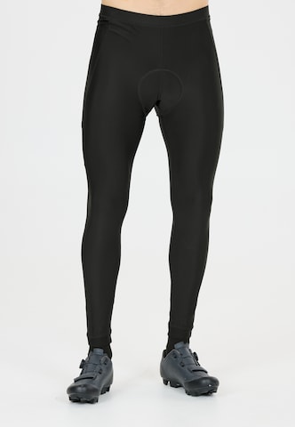 ENDURANCE Slimfit Radhose 'Gorsk V2' in Schwarz: Vorderseite