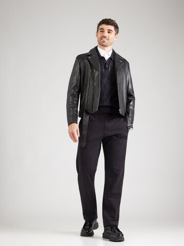 Loosefit Pantalon 'Dumrulo' HUGO en noir