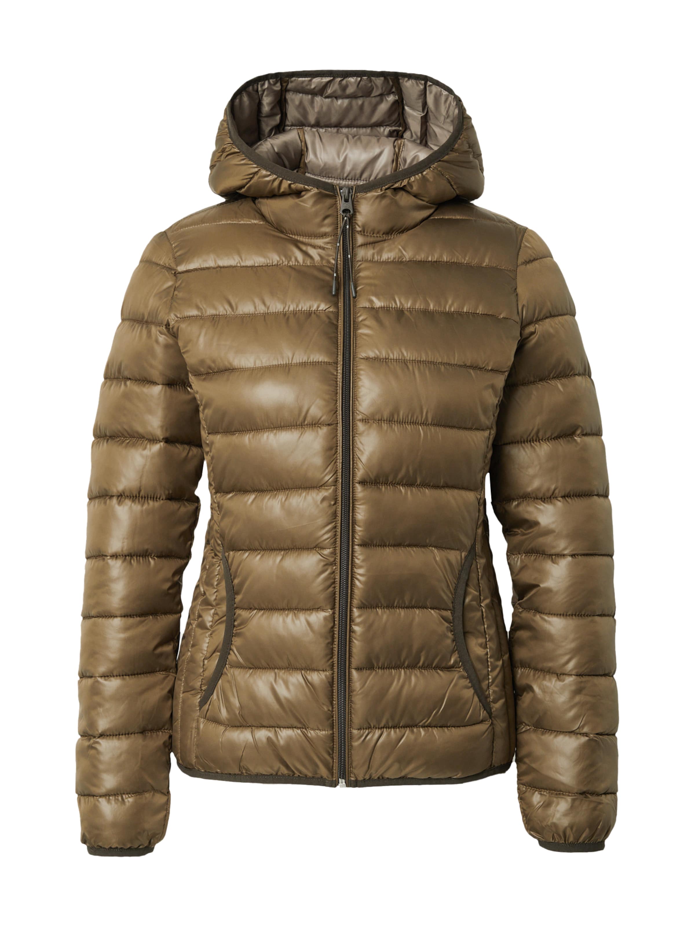 QS Winterjas in Groen: voorkant