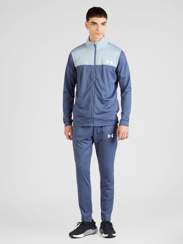 UNDER ARMOUR Trainingspak 'EMEA' in Blauw: voorkant