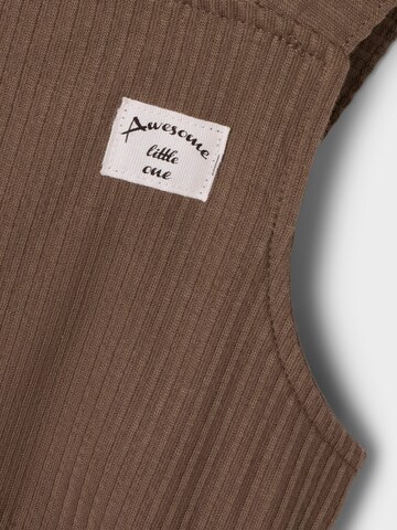 NAME IT Tapered Dungarees 'NBMToby' in Brown
