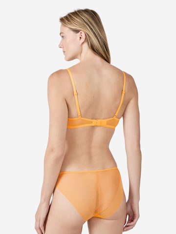 ETAM T-Shirt BH 'Pure Mesh' in Gelb