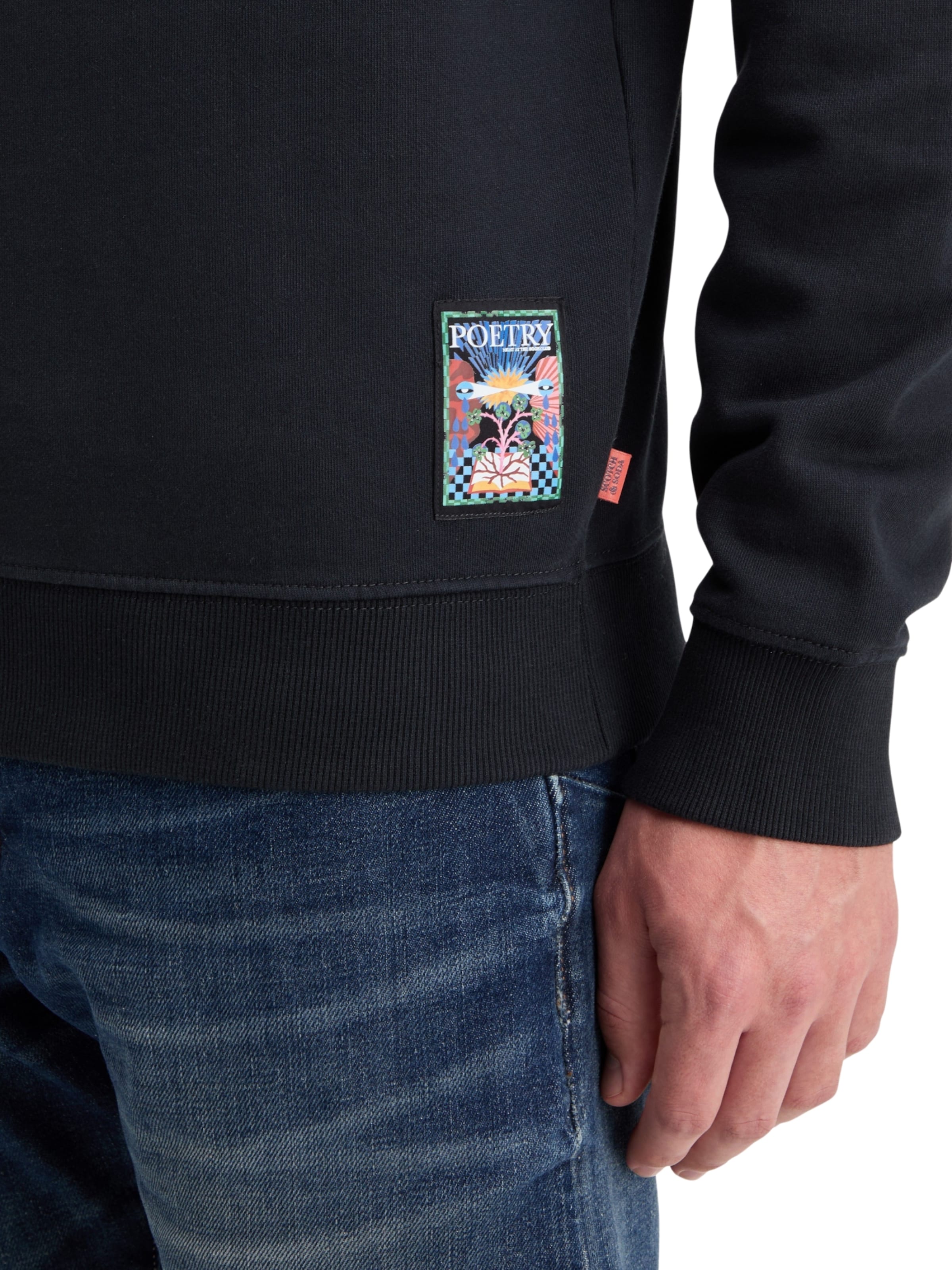 Bluză de molton de la SCOTCH & SODA pe albastru