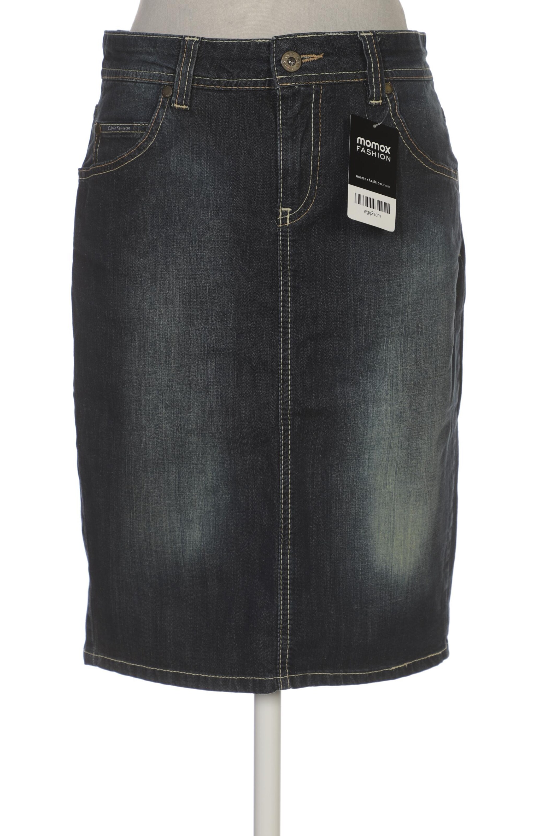 Calvin Klein Jeans Rock S in Blau: Vorderseite