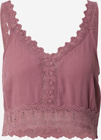 ABOUT YOU Top 'Giona' in Purple: front