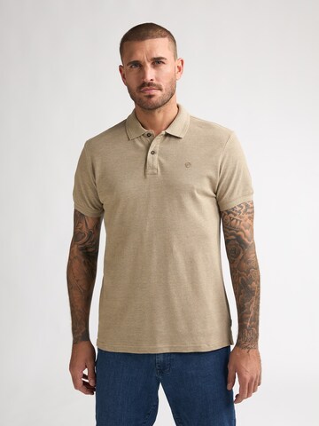 Petrol Industries Shirt 'Frenos' in Beige: voorkant