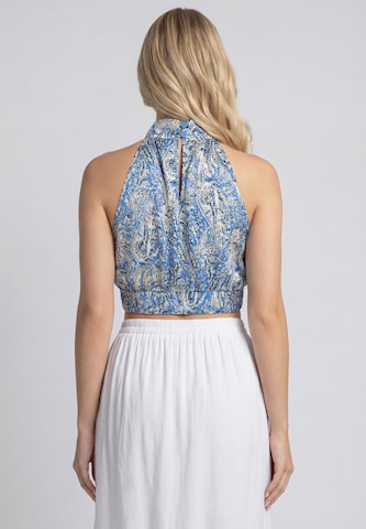 Haut 'Boho' MAIRE en bleu