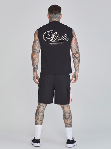 SikSilk Shirt in Black