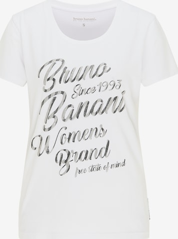 T-shirt 'Russell' BRUNO BANANI en blanc : devant