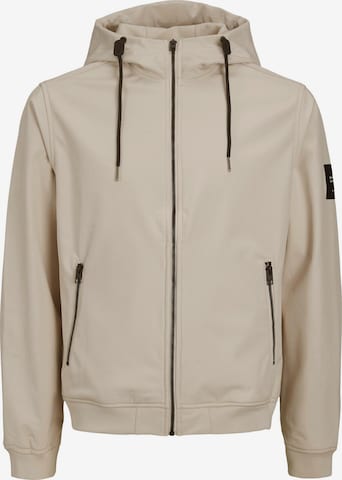 JACK & JONES Between-Season Jacket 'Basic' in Beige: front