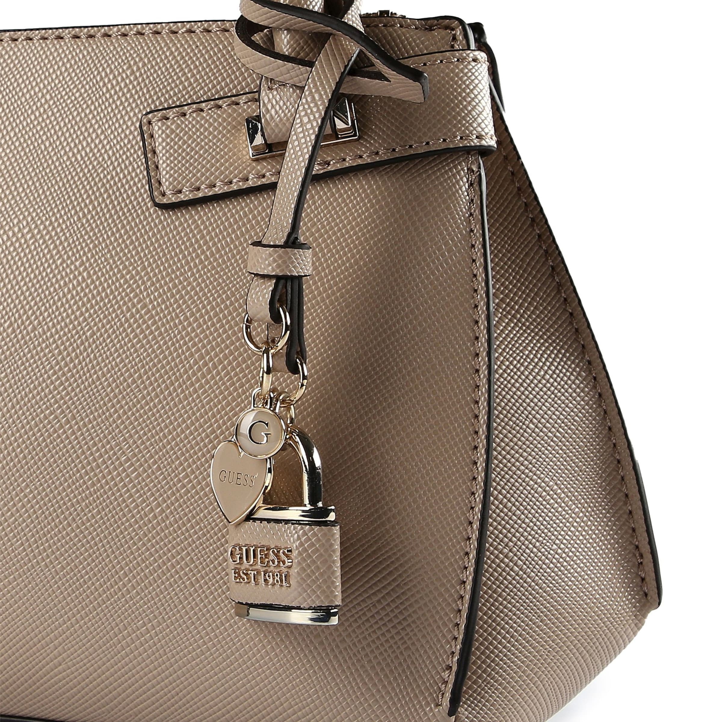 GUESS Handtasche 'Serenova' in Grau