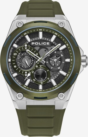 Montre à affichage analogique 'Salkantay' POLICE en vert : devant