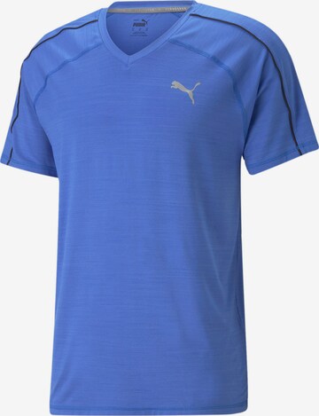 PUMA Functioneel shirt in Blauw: voorkant