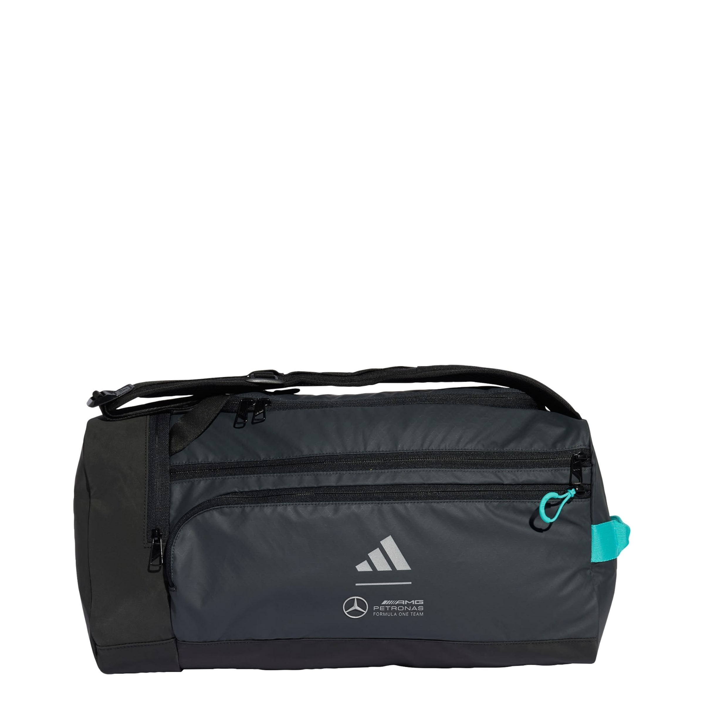 Sac de sport 'MERCEDES - AMG PETRONAS FORMULA ONE TEAM' ADIDAS PERFORMANCE en gris : devant