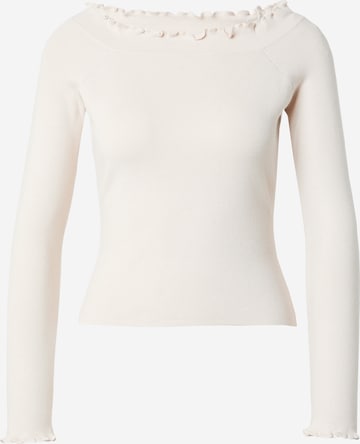Pullover 'Sally' di ABOUT YOU in bianco: frontale