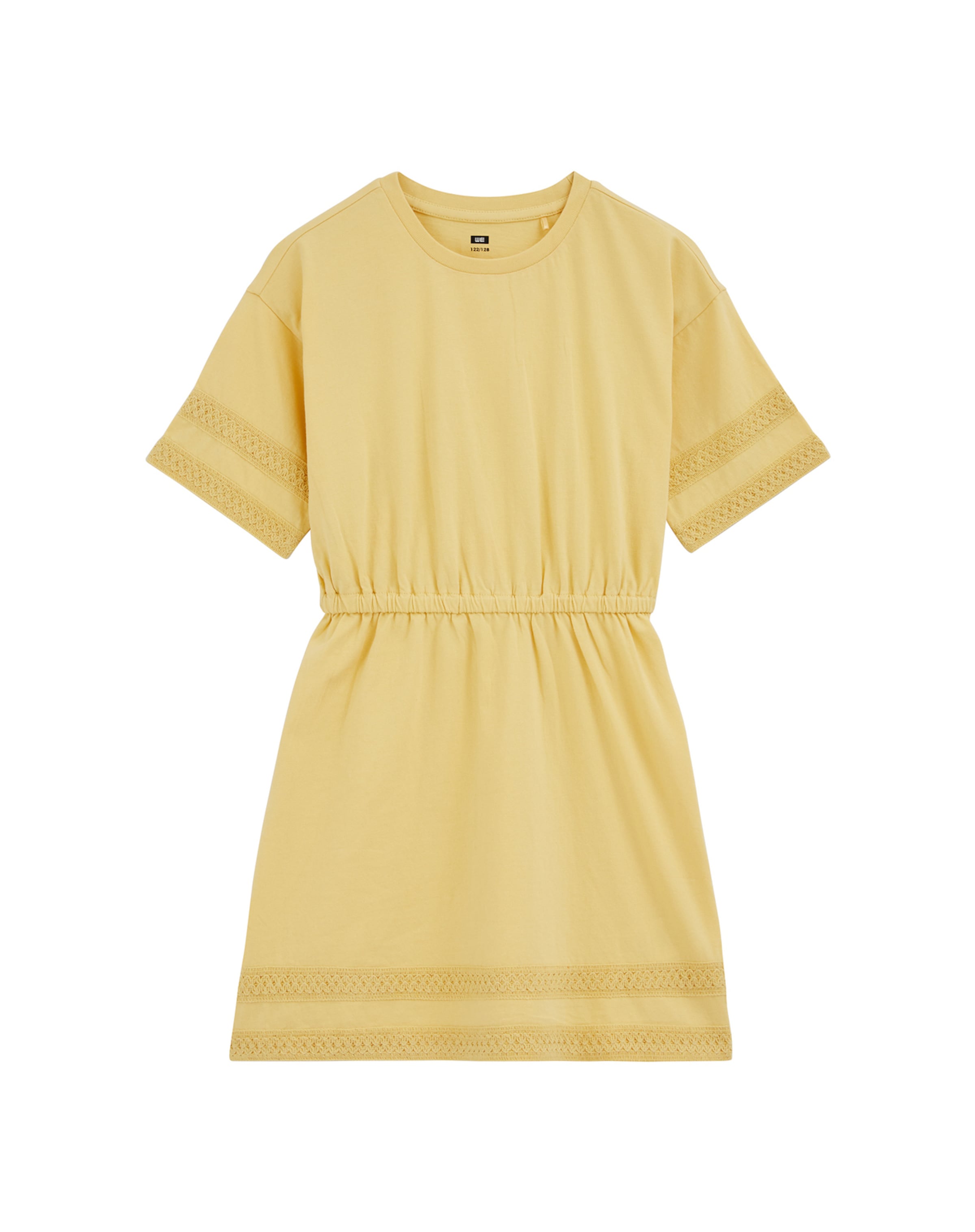 WE Fashion Платье в Желтый: спереди