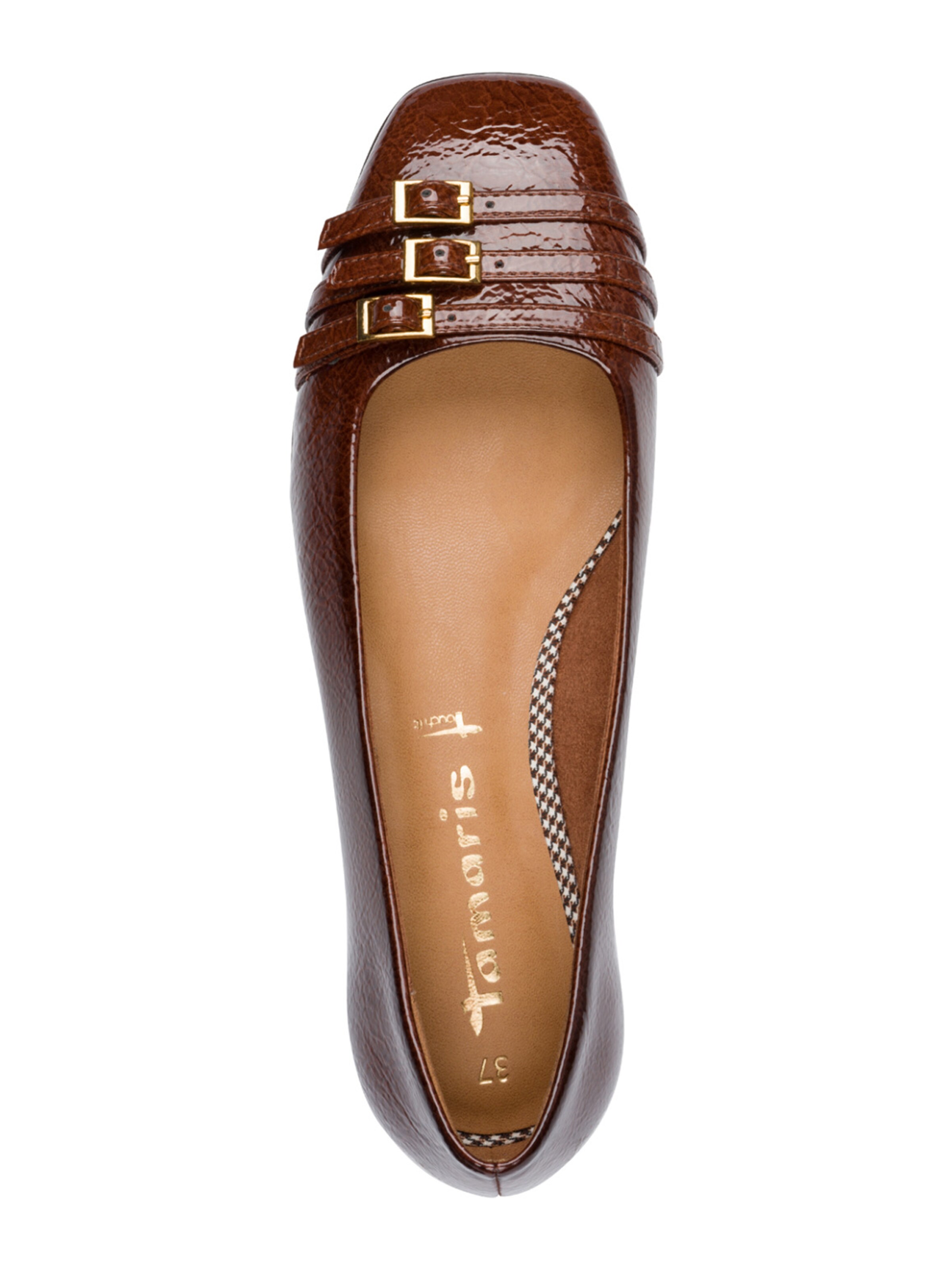 Tamaris Ballerina i brun