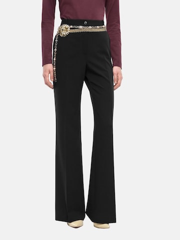 regular Pantaloni 'PINKO PETALO PANTALONE FLUIDO PANTALONE' di PINKO in nero