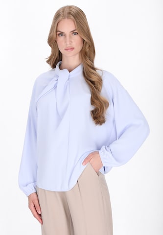 DreiMaster Klassik Blouse in Blue: front