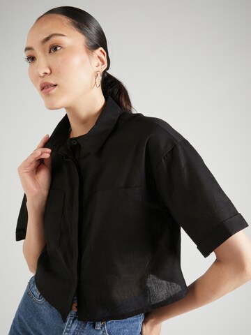 BRAVE SOUL Blouse in Black