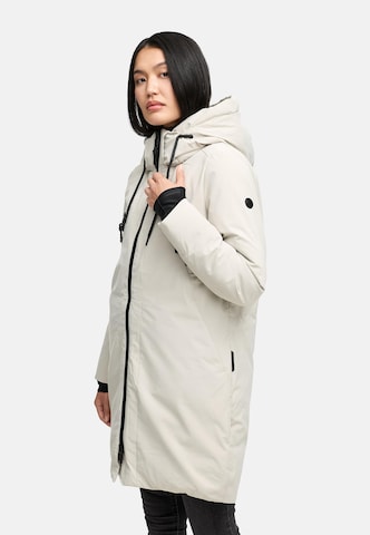 Manteau d’hiver 'Zart 14' NAVAHOO en gris : devant