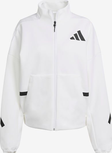 ADIDAS SPORTSWEAR Vestes d’entraînement 'Z.N.E.' en noir / blanc, Vue avec produit