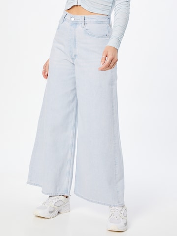 Free People Wide Leg Jeans 'LANDRY' in Blau: predná strana