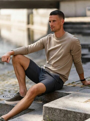 TEESHOPPEN Regular Housut ' Performance Shorts ' värissä harmaa