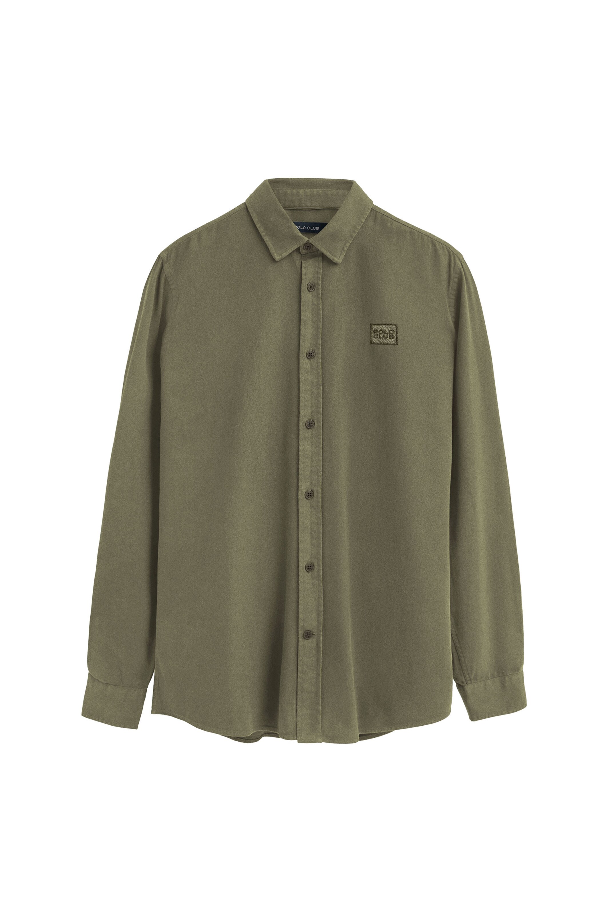 Polo Club Hemd in oliv, Produktansicht
