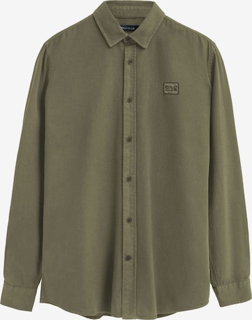 Polo Club Hemd in Grün: Vorderseite