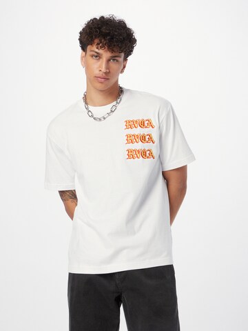 RVCA Shirt 'DEL TORO' in White: front