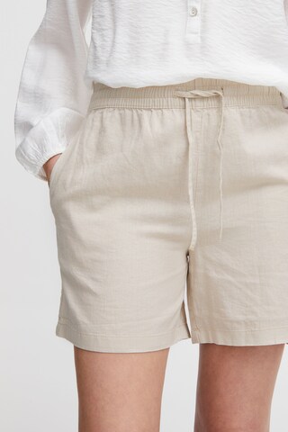 b.young Loosefit Hose 'FALAKKA' in Beige