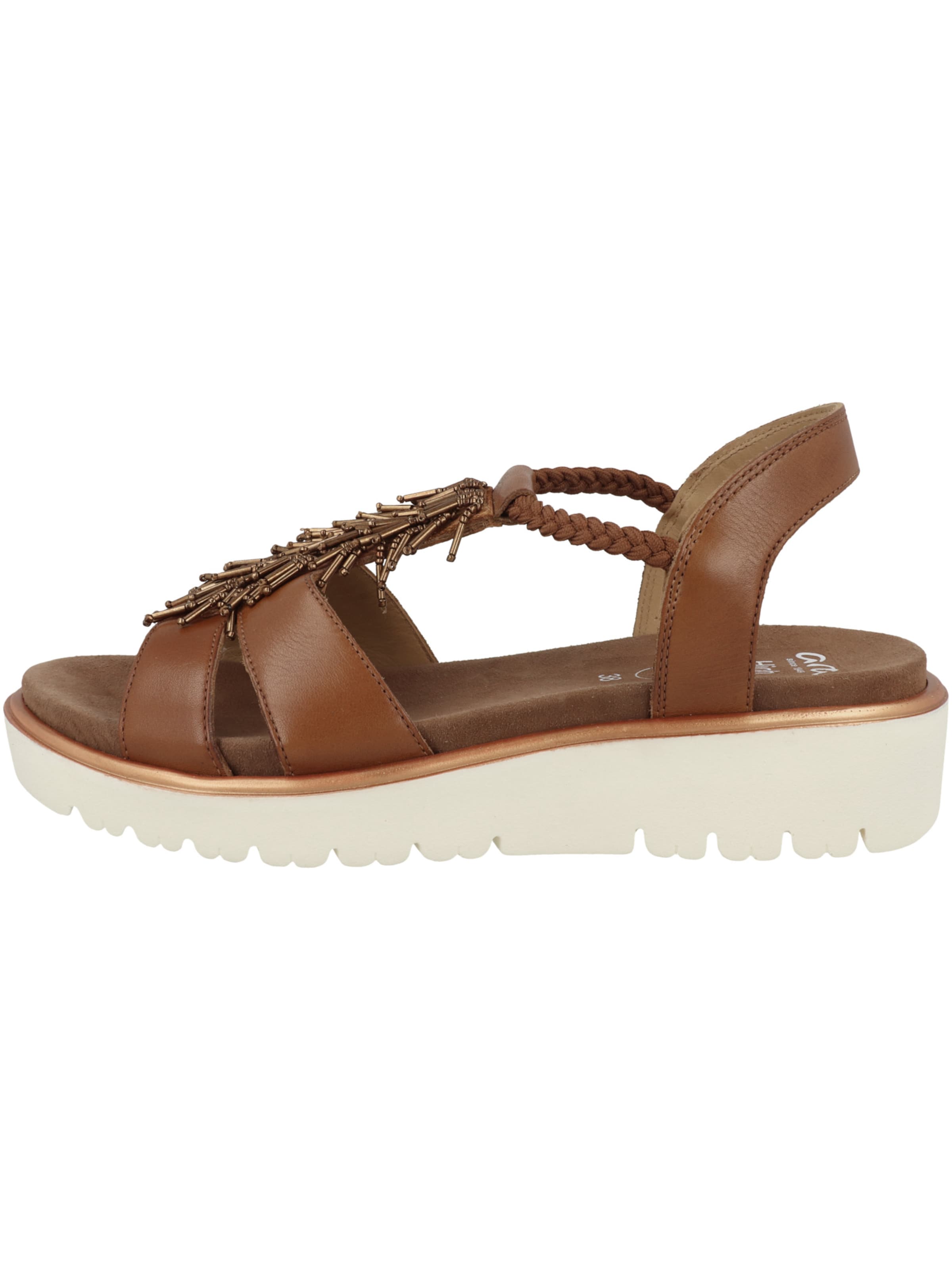 ARA Sandalen met riem in Bruin