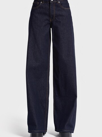 IT'S BASIC Wide leg Jeans 'Palazzo High Rise Jeans' in Blauw