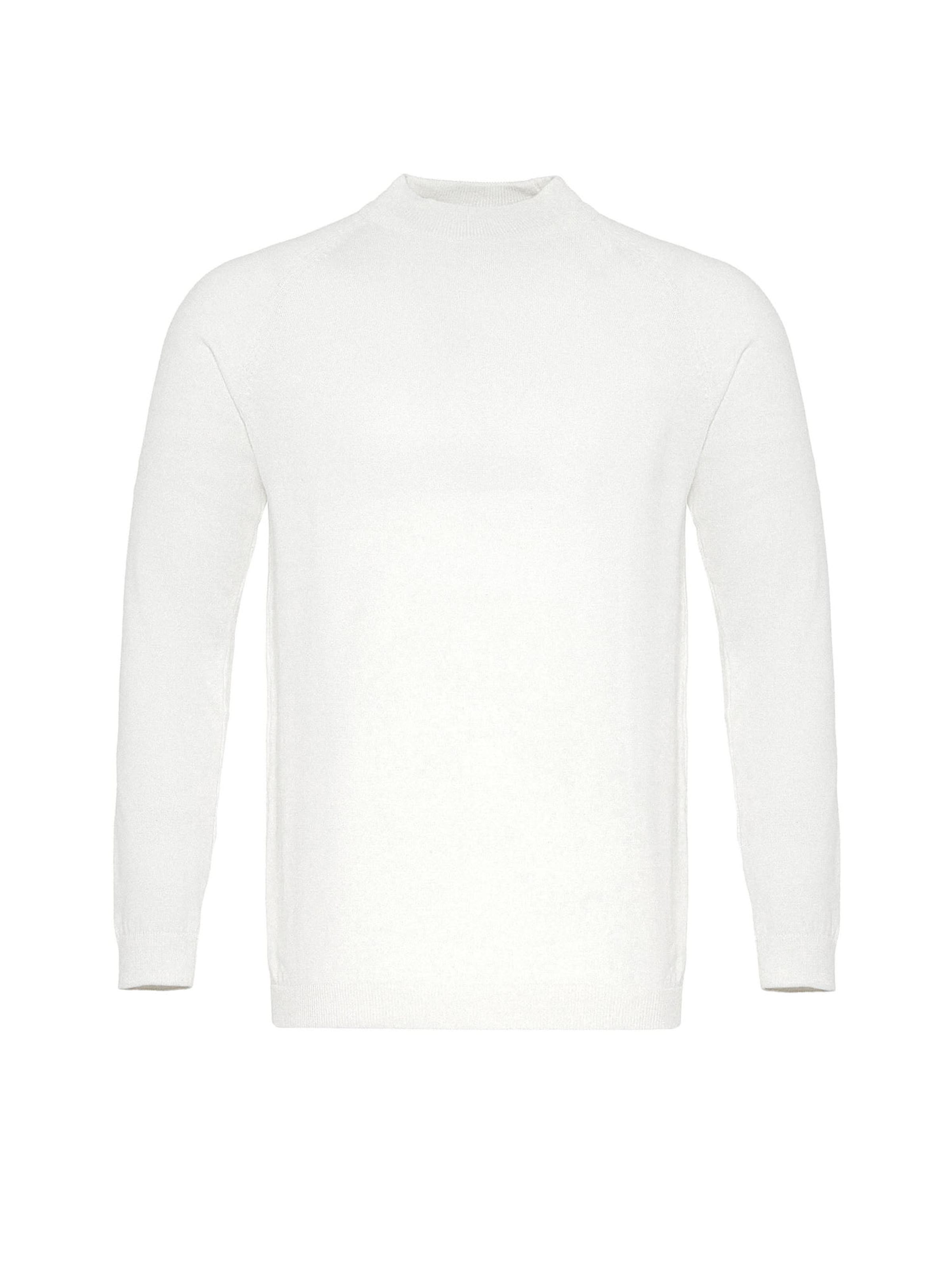 Pull-over Antioch en blanc : devant