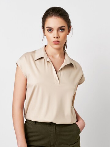 T-shirt DESOTO en beige : devant